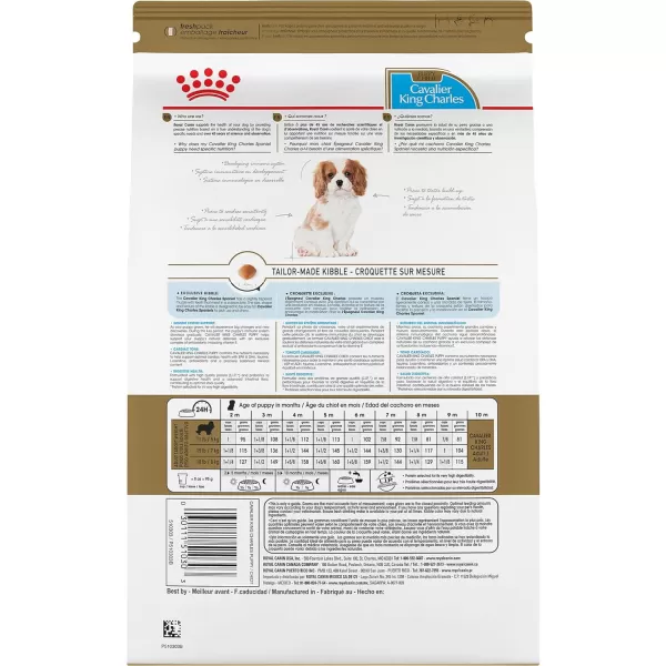 Royal Canin Cavalier King Charles Puppy Dry Dog Food 3 lb bag