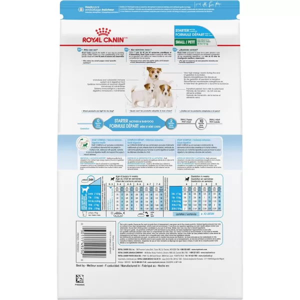 Royal Canin Size Health Nutrition Small Starter Mother ampamp Babydog Dry Dog Food 14 lb bag14 Pound Pack of 1
