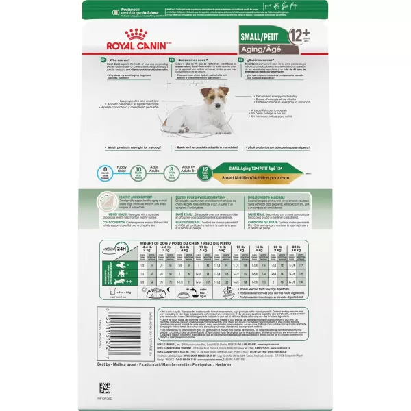 Royal Canin Small Aging 12 Dry Dog Food 25 lb bag25 Pound Pack of 1