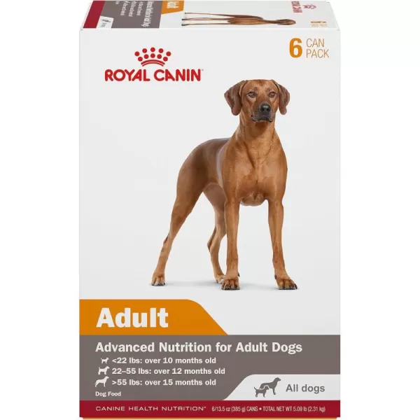 Royal Canin Canine Health Nutrition Adult In Gel Canned Dog Food 135 oz canPack of 126 Count Pack of 1
