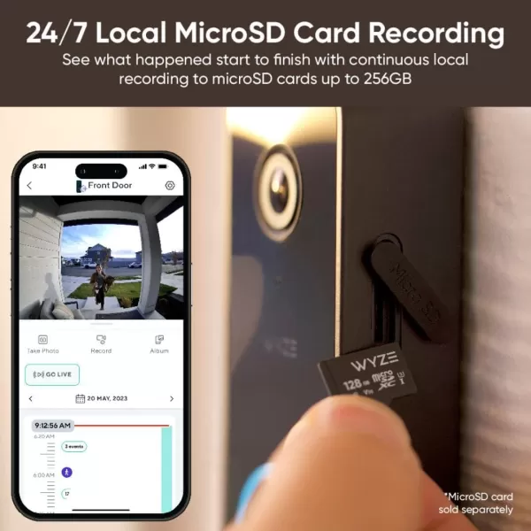 WYZE Cam Pan v3 IndoorOutdoor IP65Rated 1080p PanTiltZoom WiFi Smart Home Security Camera with Motion Tracking for Baby ampamp Pet Color Night Vision 2Way Audio Works with Alexa ampamp Google AssistantWhite