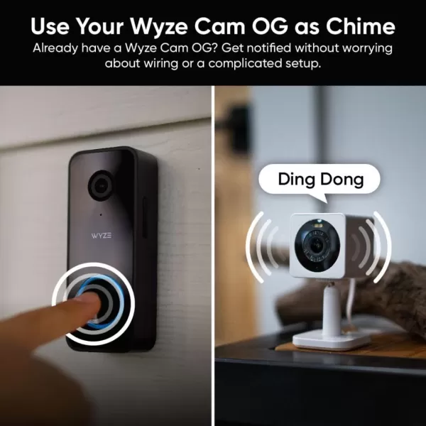 WYZE Cam Pan v3 IndoorOutdoor IP65Rated 1080p PanTiltZoom WiFi Smart Home Security Camera with Motion Tracking for Baby ampamp Pet Color Night Vision 2Way Audio Works with Alexa ampamp Google AssistantWhite
