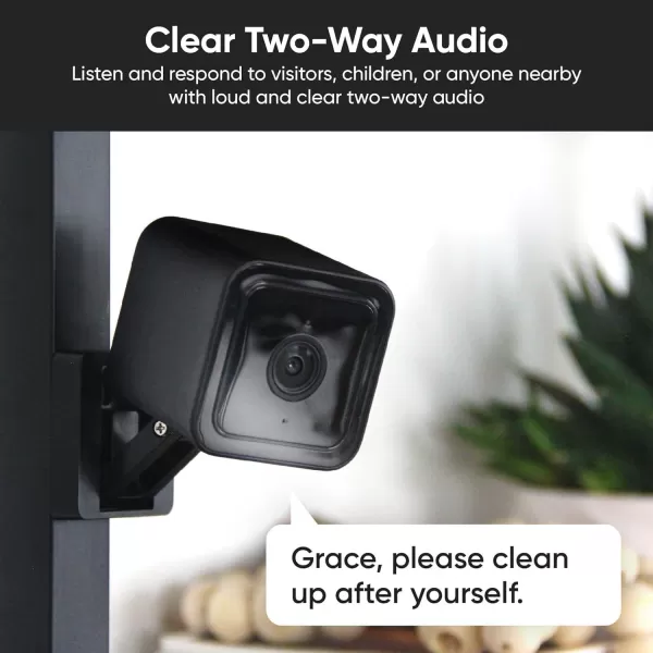 WYZE Cam v3 with Color Night Vision Wired 1080p HD IndoorOutdoor Video Camera 2Way Audio Works with Alexa Google Assistant and IFTTTBlack