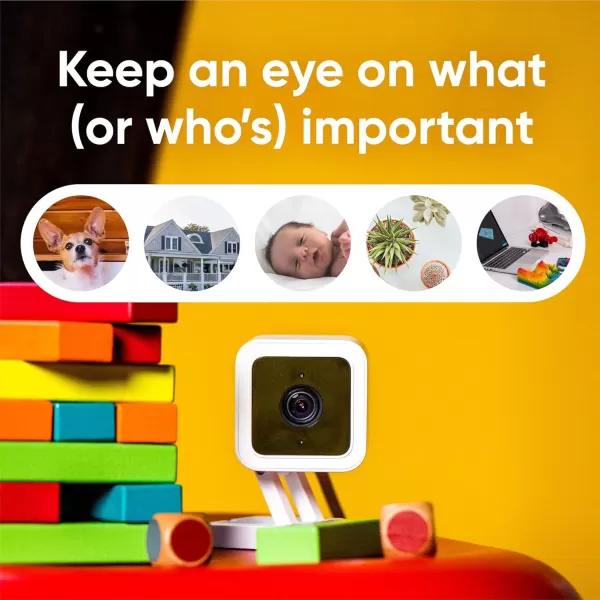WYZE Cam v3 with Color Night Vision Wired 1080p HD IndoorOutdoor Video Camera 2Way Audio Works with Alexa Google Assistant and IFTTTWhite