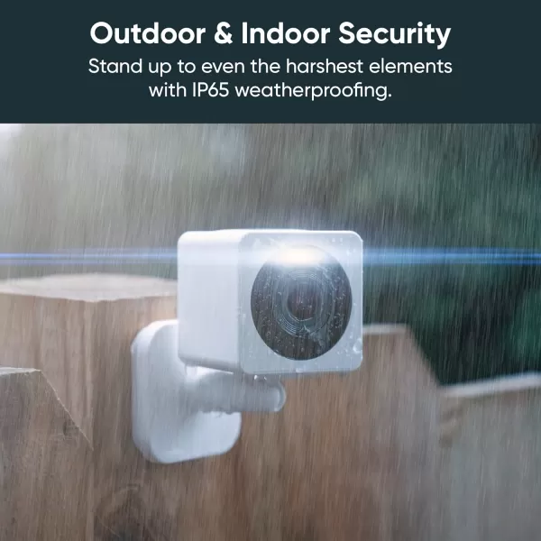 Wyze Cam OG Telephoto IndoorOutdoor 1080p WiFi Smart Home Security Camera with 3X Optical Zoom Color Night Vision Motion Detection 2Way Audio Compatible with Alexa ampamp Google Assistant WhiteWhite