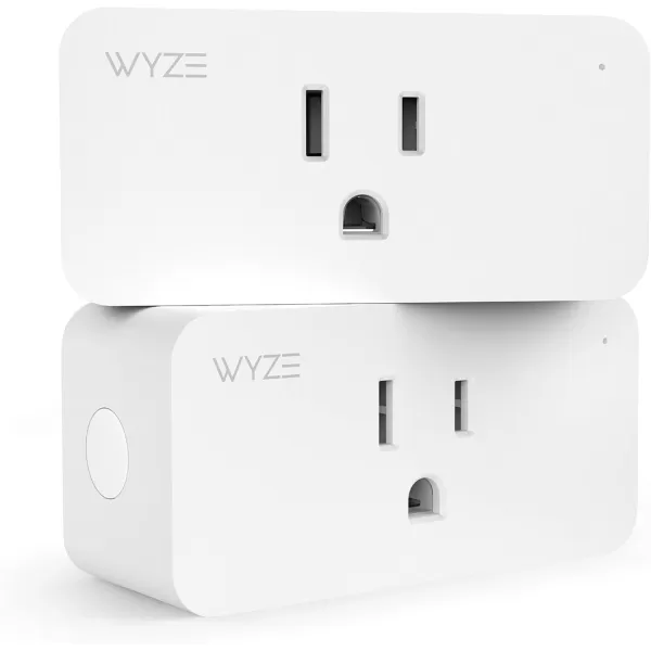 Wyze Plug 24GHz WiFi Smart Plug Works with Alexa Google Assistant IFTTT No Hub Required OnePack White  A Certified for Humans DeviceIndoor Smart Plug 2Pack  A19 Light Bulb