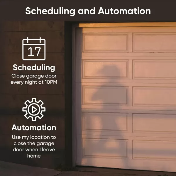 Wyze Smart Garage Door Opener wbuiltin HD Video Remotely Control Garage Door 1080p HD Video wColor Night Vision TwoWay Audio
