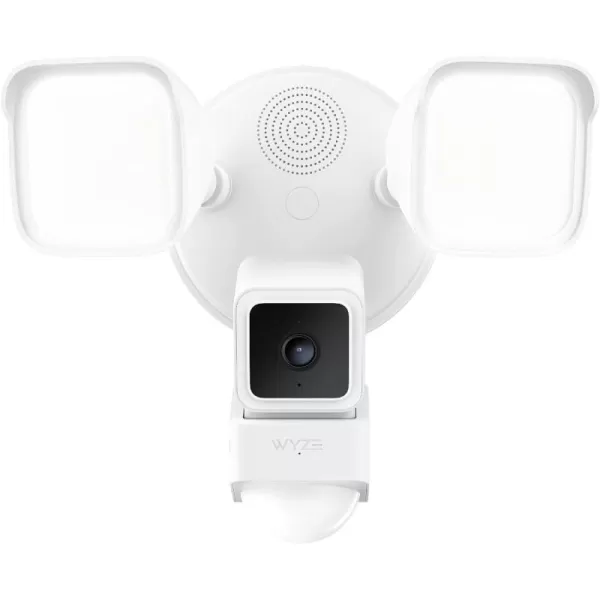 Wyze Cam Floodlight with 2600 Lumen LEDs Wired 1080p HD IP65 Outdoor Smart Security Camera Color Night Vision 270Degree Customizable Motion Detection 105dB Siren and TwoWay Audio