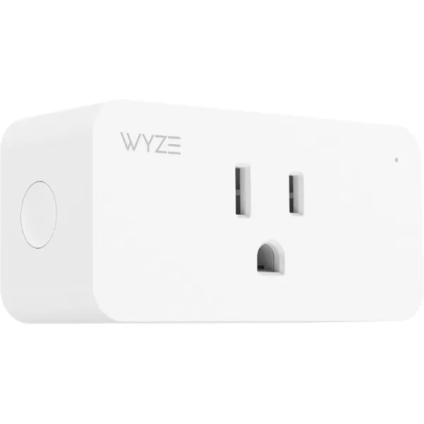 Wyze Plug 24GHz WiFi Smart Plug Works with Alexa Google Assistant IFTTT No Hub Required OnePack White  A Certified for Humans DeviceIndoor Smart Plug 1Pack