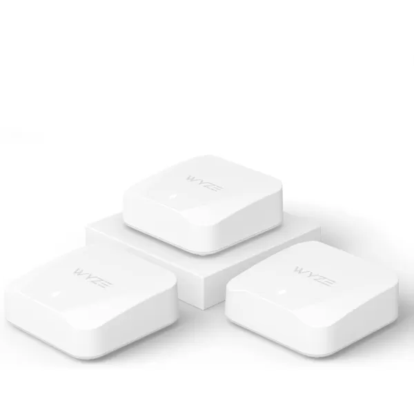 Wyze AXE5400 TriBand WiFi 6E Mesh Router Pro Covers up to 2000 Sq Ft Replaces Legacy Routers for Whole Home Coverage Supports Wired Backhaul 1x1 Gbps ampamp 2x1 Gbps Ports  1 PackWiFi 6