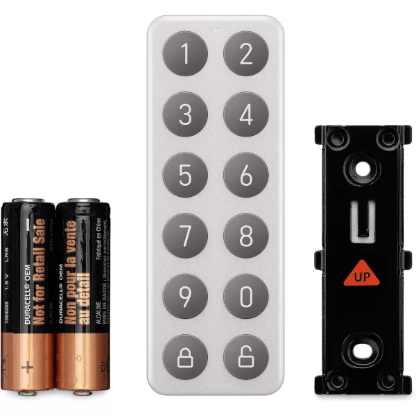 Wyze Lock Keypad for Wyze Lock  A Completely Wireless Bluetooth keypad That Allows You to Create Share and use Unique Codes to Unlock Your Wyze Lock  Wyze Lock Sold Separately SilverWireless Keypad