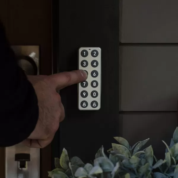 Wyze Lock Keypad for Wyze Lock  A Completely Wireless Bluetooth keypad That Allows You to Create Share and use Unique Codes to Unlock Your Wyze Lock  Wyze Lock Sold Separately SilverWireless Keypad