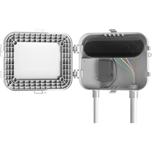 Wyze WSPRK1 Smart Controller Smart Sprinkler Timer with EPA Watersense 8Zone WiFi 1 Year of Automatic WeatherBased Watering with Sprinkler Plus Included BlackController Box