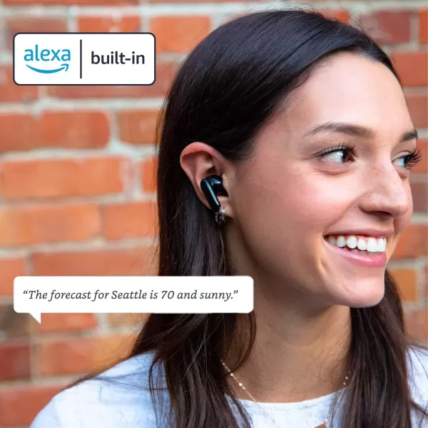 WYZE Earbuds Pro 40 dB Active Noise Cancelling Wireless Earbuds 6 VoiceIsolating Mics ANC Bluetooth Headphones Bluetooth 50 Wireless Charging Alexa Builtin True Wireless EarbudsBuds Pro
