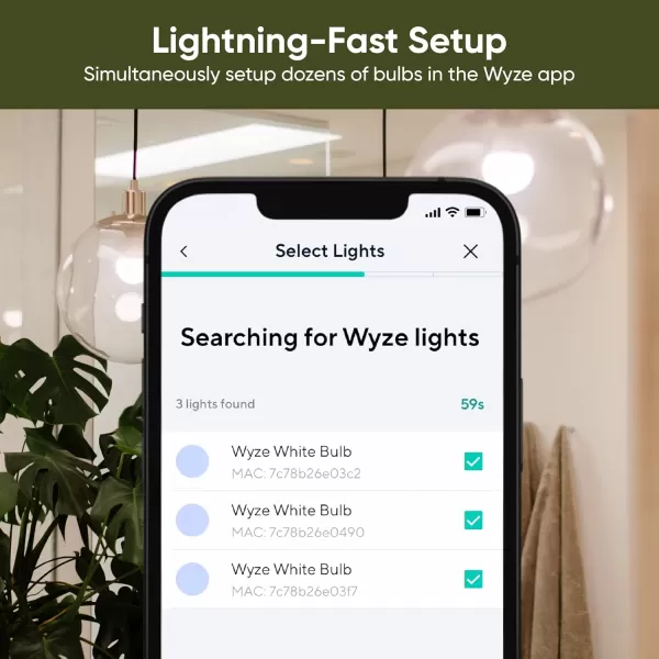 Wyze Bulb Color 1100 Lumen WiFi RGB and Tunable White A19 Smart Bulb Works with Alexa and Google Assistant TwoPack1 Pack