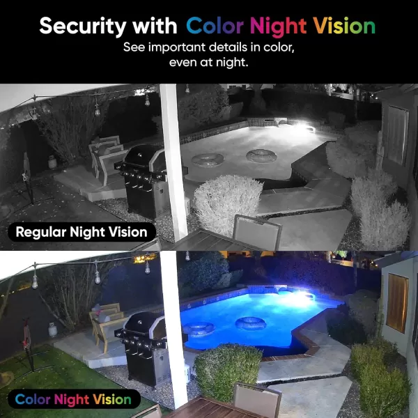 Wyze Cam v4 2K HD WiFi Smart Home Security Camera IndoorOutdoor Use PetBaby Monitor Motion Activated SpotlightSiren Enhanced Color Night Vision 2Way Audio LocalCloud Storage Wired WhiteWhite
