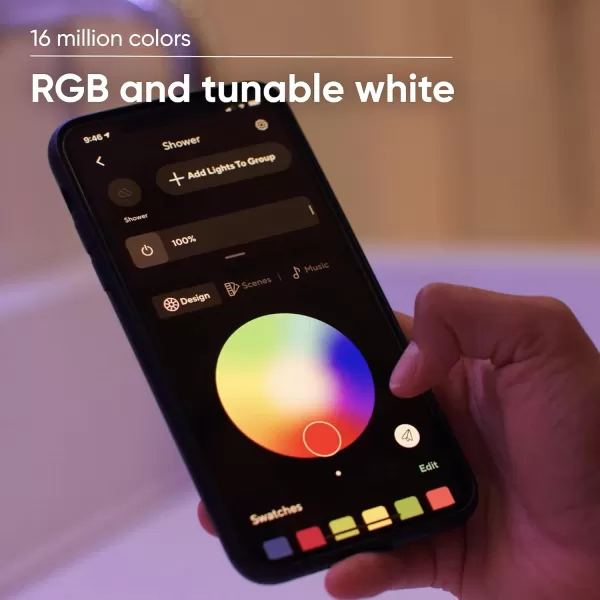 Wyze Light Strip 328ft WiFi LED Strip Lights 16 Million Colors RGB with App Control and Sync to Music for Home Kitchen TV Party Compatible with Alexa and Google Assistant 2 Rolls of 164ft328ft