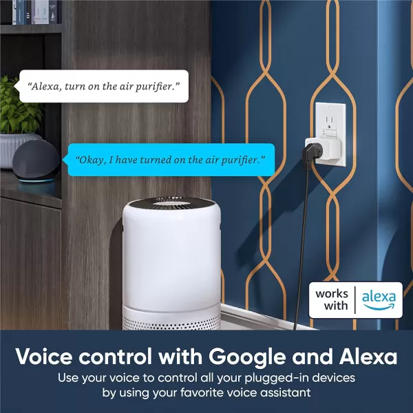 Wyze Plug 24GHz WiFi Smart Plug Works with Alexa Google Assistant IFTTT No Hub Required OnePack White  A Certified for Humans DeviceIndoor Smart Plug 2Pack