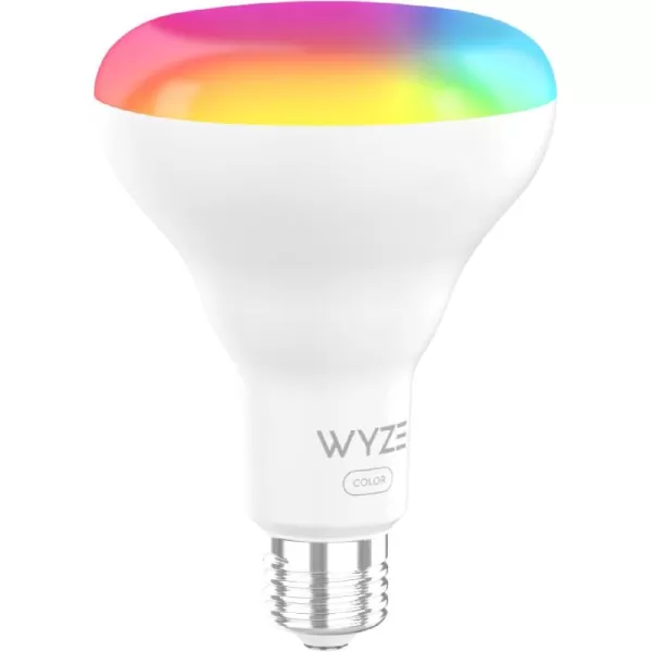 Wyze Bulb Color 1100 Lumen WiFi RGB and Tunable White A19 Smart Bulb Works with Alexa and Google Assistant TwoPack1 Count Pack of 1