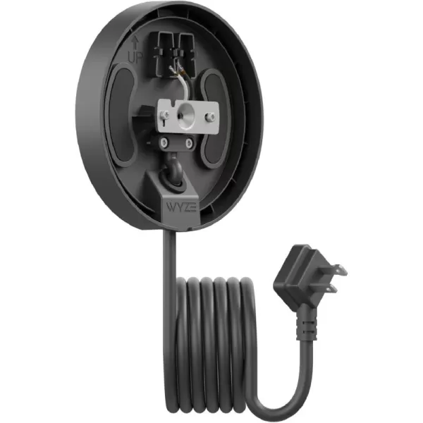 imageWyze Floodlight Cam Plugin Mount for Wyze Floodlight Cameras v1v2Pro Electrical Box with 20ft WeatherResistant Outdoor Power Cable Easy Installation BlackBlack