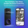 imageWYZE Wireless Duo Cam Video Doorbell Chime Included Battery Powered 2K Full HD Video 2 Cameras People and Package 2Way Audio Color Night Vision SilverNew VersionWireless Duo Cam Doorbell Camera