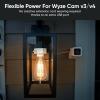imageWyze Lamp Socket Power Adapter for Wyze Cam v3v4 Camera Sold Separately