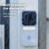 imageWyze Lock ampamp Video Doorbell wChime Bundle WiFi ampamp Bluetooth Enabled Smart Lock wCompanion Wired IP65 Video Doorbell 34 HeadtoToe 1080p HD Wireless ampamp Keyless Unlock 2Way Audio Night VisionLock  Doorbell