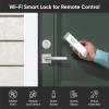 imageWyze Lock ampamp Video Doorbell wChime Bundle WiFi ampamp Bluetooth Enabled Smart Lock wCompanion Wired IP65 Video Doorbell 34 HeadtoToe 1080p HD Wireless ampamp Keyless Unlock 2Way Audio Night VisionLock  Doorbell