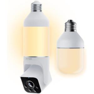 imageBundle of WYZE Bulb Cam Security Camera and Accessory Bulb 2K HD Security Cameras Wireless Outdoor Indoor Dimmable 800 Lumens LED Bulb Soft White 3000k E26 BaseBulb Cam  Accessory Bulb