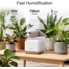 image:imageASAKUKI Essential Oil Diffuser for Home Smart WiFi 700 ml Humidifier Easy Connect with Alexa and Google Home Phone App amp Voice Control Customized Schedule Timers and LED Light  YellowLight Brown