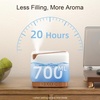 image:imageASAKUKI Essential Oil Diffuser for Home Smart WiFi 700 ml Humidifier Easy Connect with Alexa and Google Home Phone App amp Voice Control Customized Schedule Timers and LED Light  YellowLight Brown