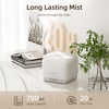 image:imageASAKUKI Essential Oil Diffuser for Home Smart WiFi 700 ml Humidifier Easy Connect with Alexa and Google Home Phone App amp Voice Control Customized Schedule Timers and LED Light  YellowWhite