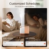 image:imageASAKUKI Essential Oil Diffuser for Home Smart WiFi 700 ml Humidifier Easy Connect with Alexa and Google Home Phone App amp Voice Control Customized Schedule Timers and LED Light  YellowLight Brown