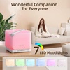 image:imageASAKUKI Essential Oil Diffuser for Home Smart WiFi 700 ml Humidifier Easy Connect with Alexa and Google Home Phone App amp Voice Control Customized Schedule Timers and LED Light  YellowWhite