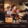 image:imageASAKUKI Essential Oil Diffuser for Home Smart WiFi 700 ml Humidifier Easy Connect with Alexa and Google Home Phone App amp Voice Control Customized Schedule Timers and LED Light  YellowLight Brown