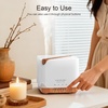 image:imageASAKUKI Essential Oil Diffuser for Home Smart WiFi 700 ml Humidifier Easy Connect with Alexa and Google Home Phone App amp Voice Control Customized Schedule Timers and LED Light  YellowLight Brown