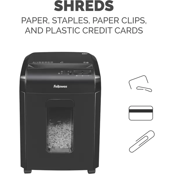 Fellowes AutoMax 100MA 100Sheet MicroCut Autofeed 2in1 Paper Shredder for OfficeSmall Office10Sheet