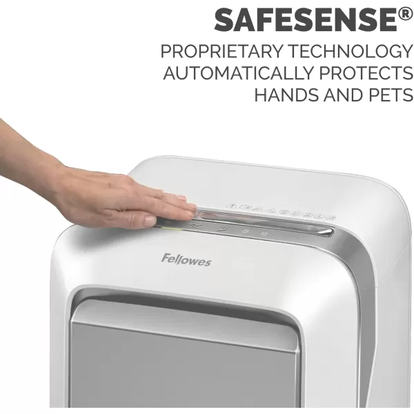 Fellowes AutoMax 100MA 100Sheet MicroCut Autofeed 2in1 Paper Shredder for OfficeSmall Office16 Sheet White