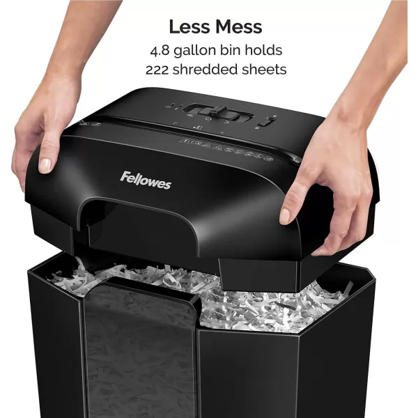 Fellowes LX85 12Sheet P4 CrossCut Home Office Paper Shredder with SafeSense11 Sheet