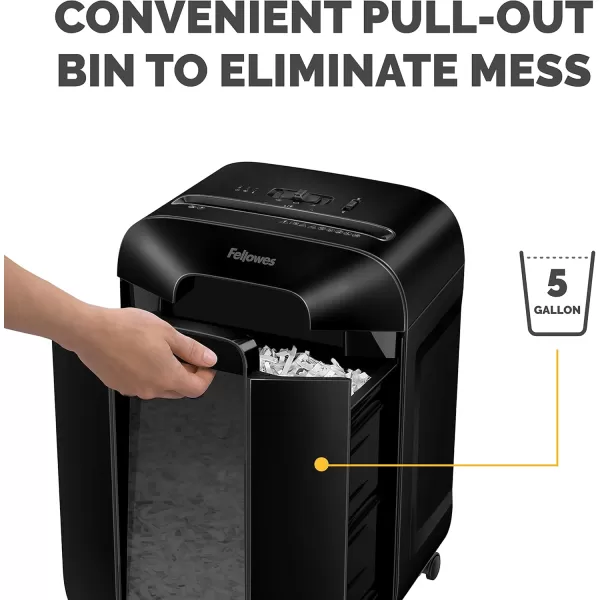 Fellowes LX85 12Sheet P4 CrossCut Home Office Paper Shredder with SafeSense12 Sheet