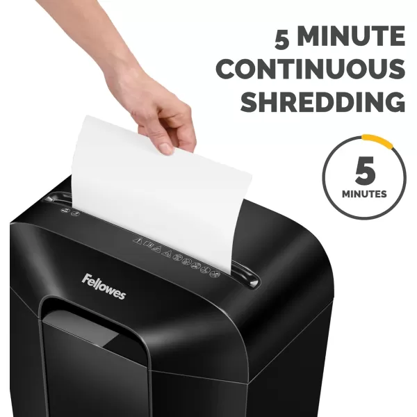 Fellowes LX85 12Sheet P4 CrossCut Home Office Paper Shredder with SafeSense9 Sheet