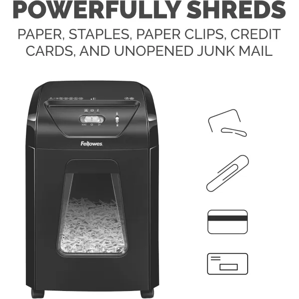 Fellowes 14C10 14Sheet CrossCut Home Office Paper Shredder14 Sheet