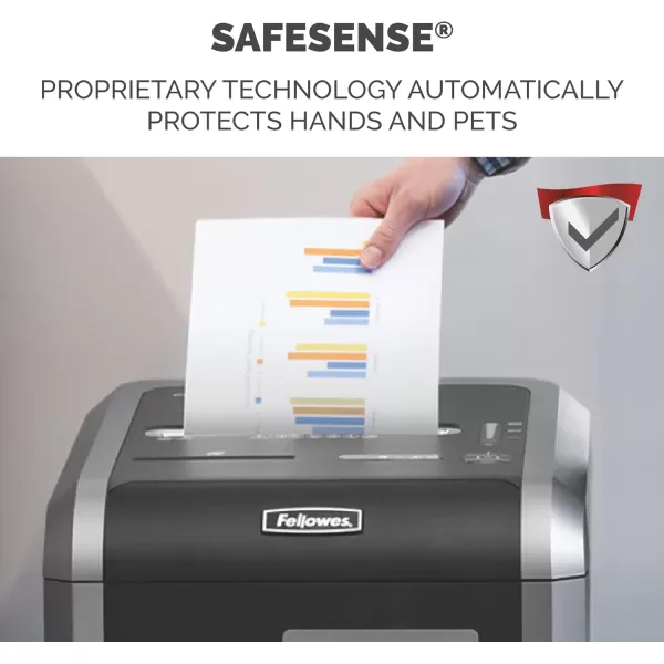 Fellowes Powershred 125Ci 100 Jam Proof 20 Sheet CrossCut Commercial Grade Paper Shredder22Sheet