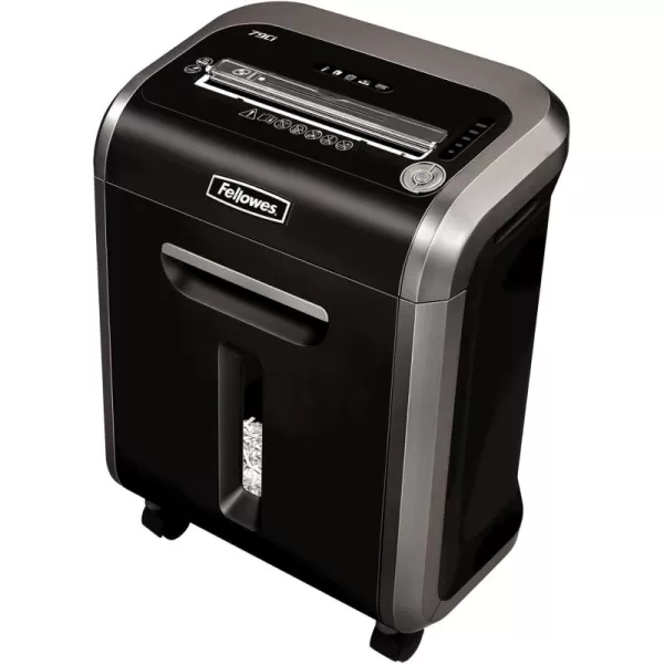 Fellowes Powershred 99Ci 18Sheet 100 JamProof Heavy Duty Crosscut Paper Shredder Machine for Office and Home BlackGray 322990116 Sheet