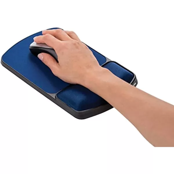 Fellowes Gel Wrist Rest and Mouse Rest Sapphire 9874106