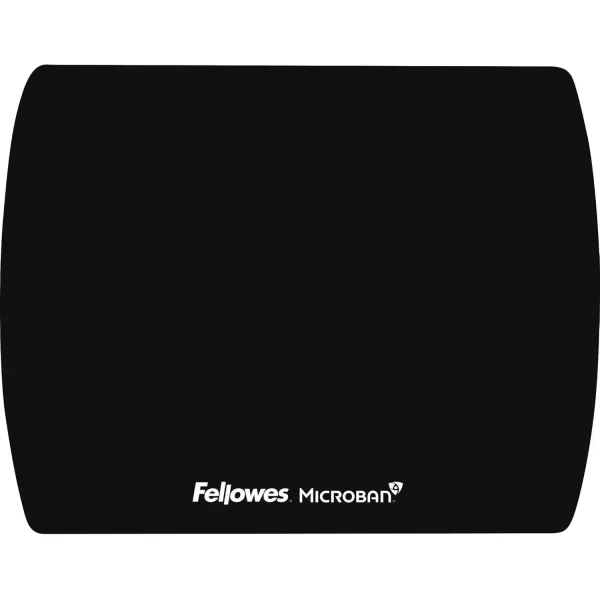 Fellowes Microban Black Ultra Thin Mouse 59081016 Count Pack of 1