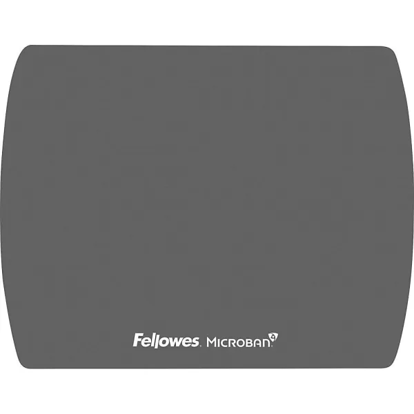 Fellowes Microban Graphite Ultra Thin Mouse Pad 5908201