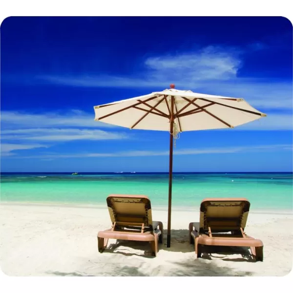 Fellowes Recycled Optical Mousepad  Beach Chairs 5909501Beach Chairs