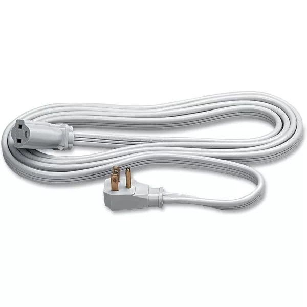 Fellowes 1Outlet 3Prong Heavy Duty Indoor Extension Cord 9 Feet  99595 Gray