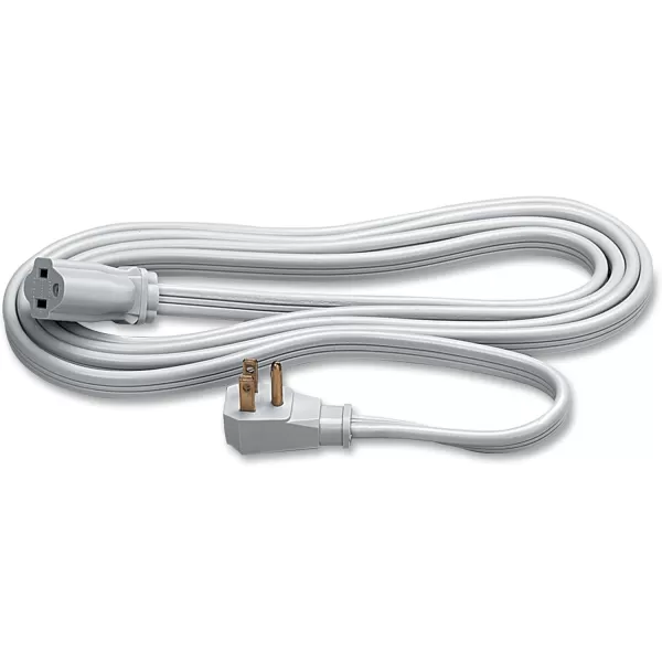 Fellowes 1Outlet 3Prong Heavy Duty Indoor Extension Cord 9 Feet  99595 Gray